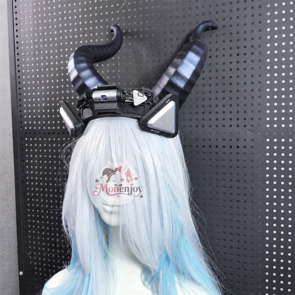Monenjoy アークナイツ　エンドフィールド ティフォロス コスプレ小物｜角・約120cm尻尾 PLA 分割式