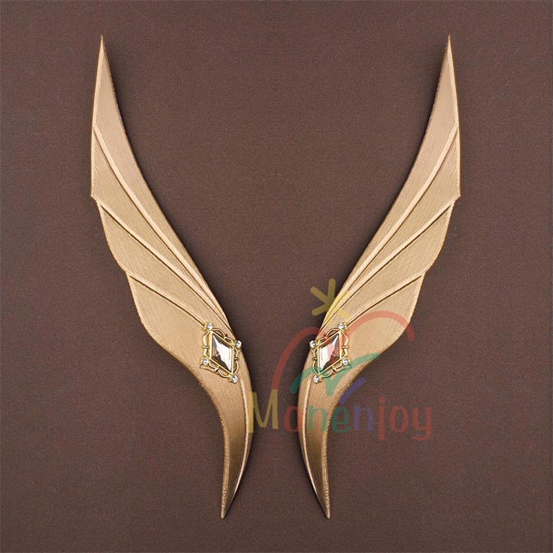 Monenjoy 原神 ネフェル コスプレ衣装　Nefer 　ベルベット生地 3d樹脂製パーツ　ナドクライ / 秘聞の館　コスチューム　耳飾り付