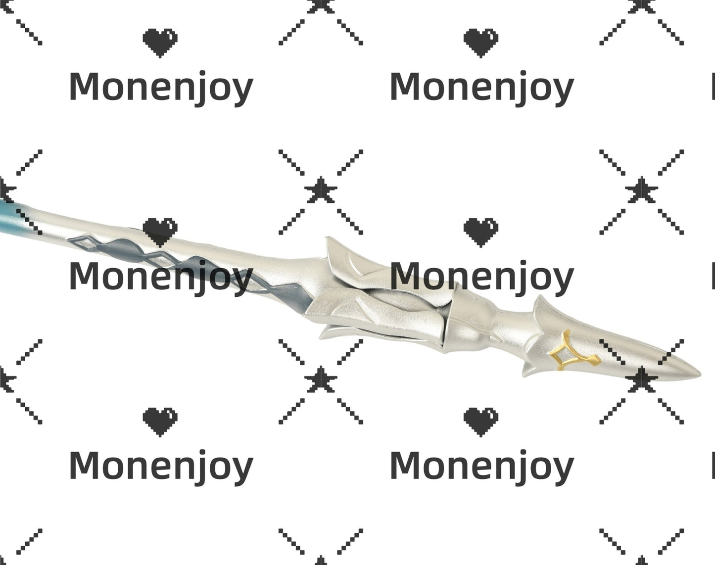 Monenjoy 原神 静水流転の輝き フリーナモチーフ武器 　コスプレ道具　PU製　イベント　 - Monenjoy