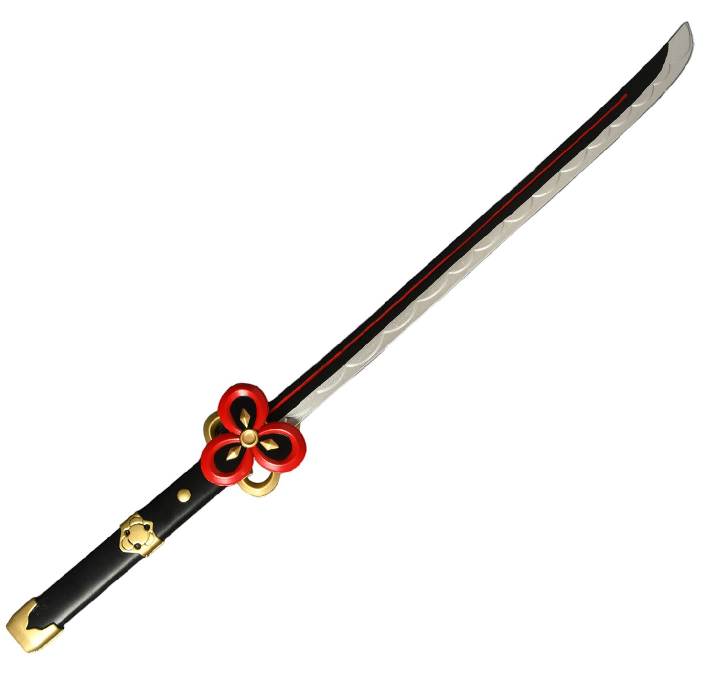 Monenjoy 原神　千織モチーフ武器　有楽御簾切　106cm 70cm コスプレ道具　PU製　刀　片手剣の星5武器レプリカ　 - Monenjoy