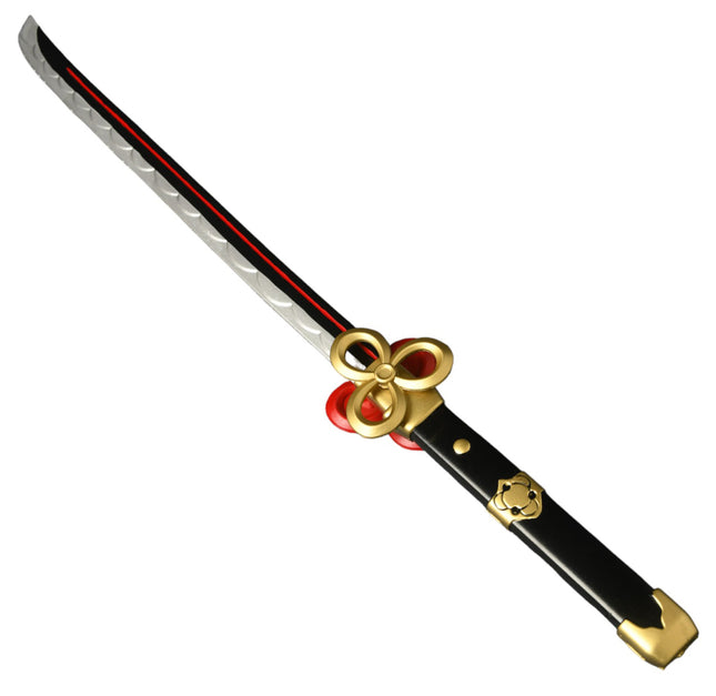 Monenjoy 原神　千織モチーフ武器　有楽御簾切　106cm 70cm コスプレ道具　PU製　刀　片手剣の星5武器レプリカ　 - Monenjoy