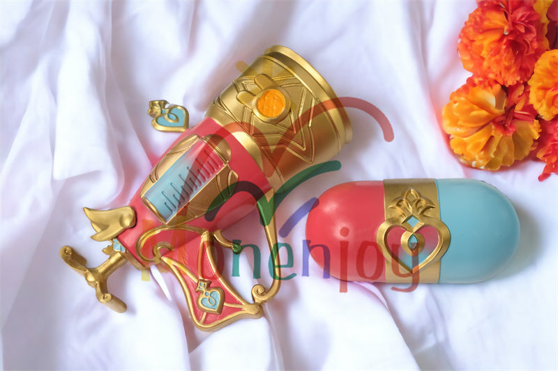 Monenjoy 原神 シグウィン 　注射器　特大サイズのカプセル　1;1レプリカ　武器モデル　コスプレ道具　樹脂製　 - Monenjoy