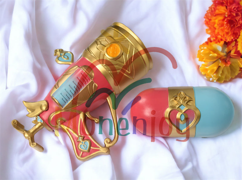 Monenjoy 原神 シグウィン 　注射器　特大サイズのカプセル　1;1レプリカ　武器モデル　コスプレ道具　樹脂製　 - Monenjoy