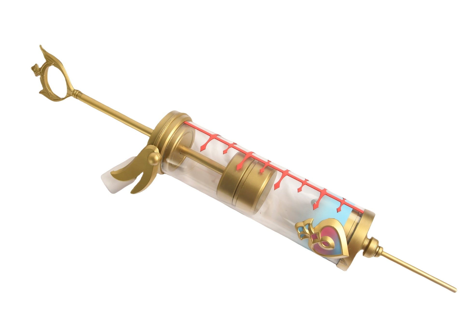 Monenjoy 原神 シグウィン 　注射器　特大サイズのカプセル　1;1レプリカ　武器モデル　コスプレ道具　樹脂製　 - Monenjoy