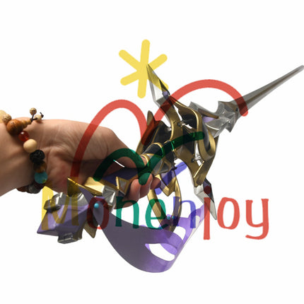 Monenjoy 原神 赦罪  クロリンデ  片手剣 110cm コスプレ道具　武器モデル　イベント　撮影道具　PU製 - Monenjoy