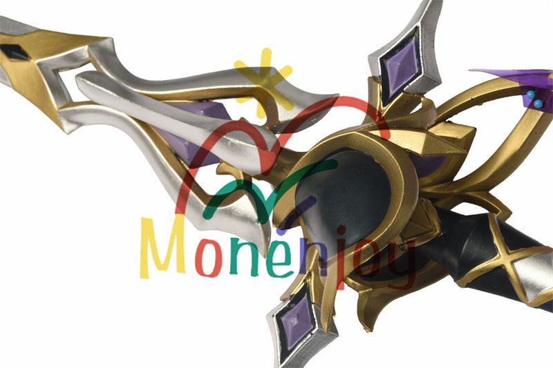 Monenjoy 原神 赦罪 クロリンデ 片手剣 110cm コスプレ道具　武器モデル　イベント　撮影道具　PU製 - Monenjoy