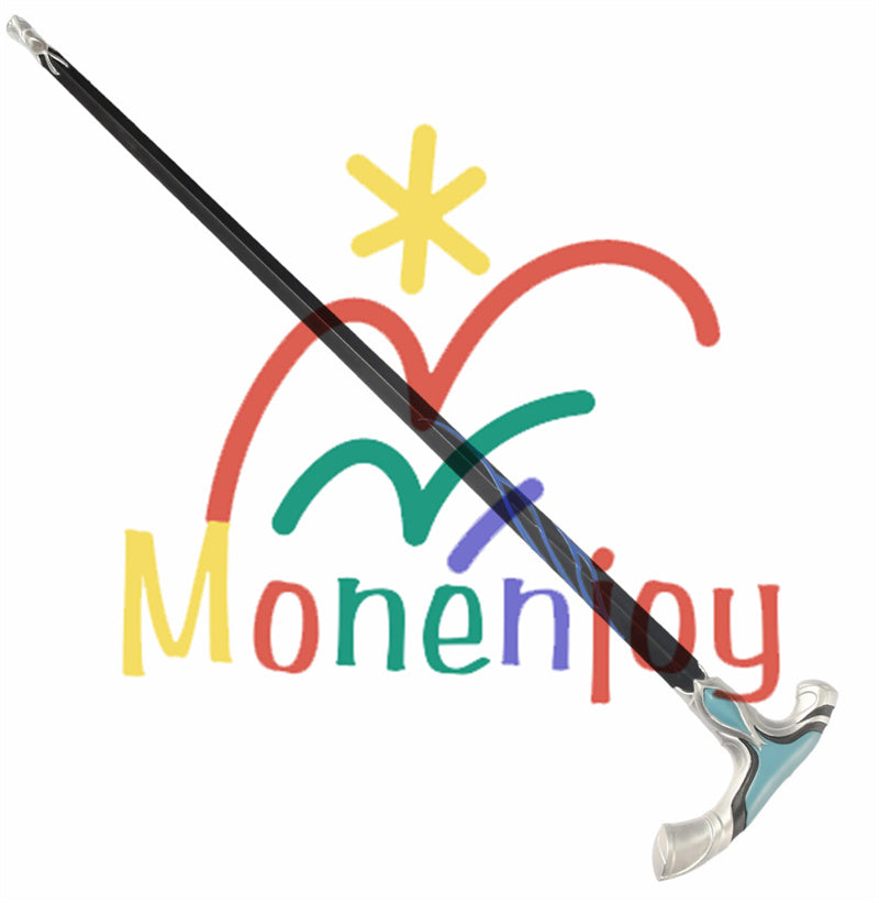 Monenjoy 原神 ヌヴィレット コスプレ道具　93cm　PU製　イベント　法杖　 - Monenjoy