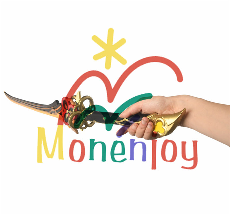 Monenjoy 原神　千織モチーフ武器　有楽御簾切　106cm 70cm コスプレ道具　PU製　刀　片手剣の星5武器レプリカ　 - Monenjoy