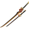 Monenjoy 原神　千織モチーフ武器　有楽御簾切　106cm 70cm コスプレ道具　PU製　刀　片手剣の星5武器レプリカ　 - Monenjoy