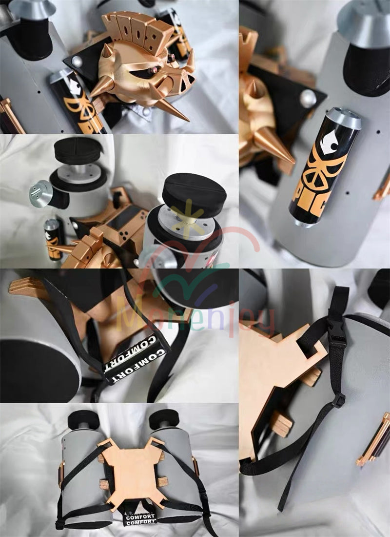 Monenjoy　ゼンゼロ　バーニス 　コスプレ道具　モチーフ武器 カリュドーンの子　バーニス・ホワイト コスプレ　武器モデル　