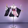 Monenjoy　超かぐや姫 駒沢 乃依 コスプレ衣装　こまざわ のい 　ゴスロリ風　Black onyXのメンバー　コスチューム　鞄追加対応 MONENJOY