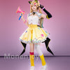Monenjoy　バンドリ！ ゆめ∞みた 仲町あられ コスプレ衣装　 夢限大みゅーたいぷ　コスチューム　イベント　仮装　ライブ服　 Monenjoy