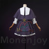 Monenjoy 名探偵プリキュア 森亜るるか　コスプレ衣装　ドレス　コスチューム　ネックレス付　ハロウィン　仮装 MONENJOY