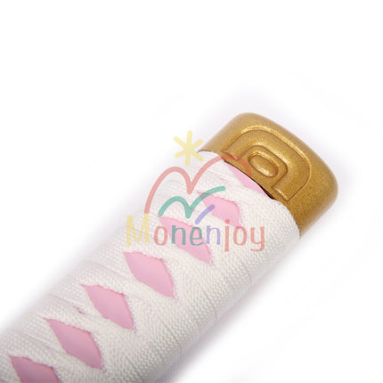 Monenjoy　鬼滅の刃 栗花落 カナヲ 日輪刀　コスプレ道具　日本刀　104cm　ピンク色　 狩り つゆり かなお　鬼殺隊の女剣士 花の呼吸 　武器モデル　レプリカ　ハロウィン