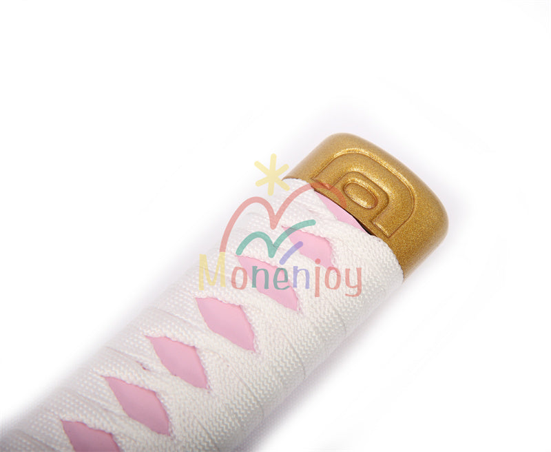 Monenjoy　鬼滅の刃 栗花落 カナヲ 日輪刀　コスプレ道具　日本刀　104cm　ピンク色　 狩り つゆり かなお　鬼殺隊の女剣士 花の呼吸 　武器モデル　レプリカ　ハロウィン