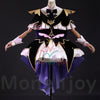 Monenjoy　名探偵プリキュア　森亜るるか コスプレ衣装　キュアアルカナ・シャドウ　ドレス　コスチューム　ベルベット生地　髪飾付 Monenjoy