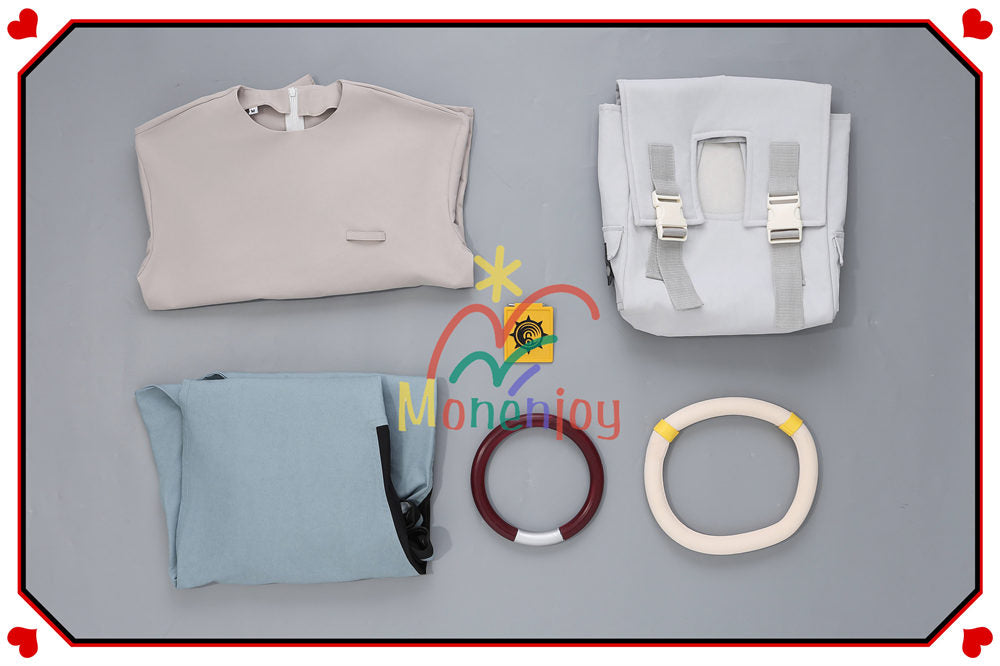 Monenjoy　ガチアクタ GACHIAKUTA ディア 　コスプレ衣装　鞄付　セントラリアン　コスチューム　 MONENJOY