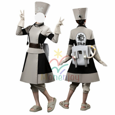 Monenjoy　GACHIAKUTA　エイシア・スティルザ　コスプレ衣装　鞄＋帽子付　ガチアクタ　コスチューム　イベント