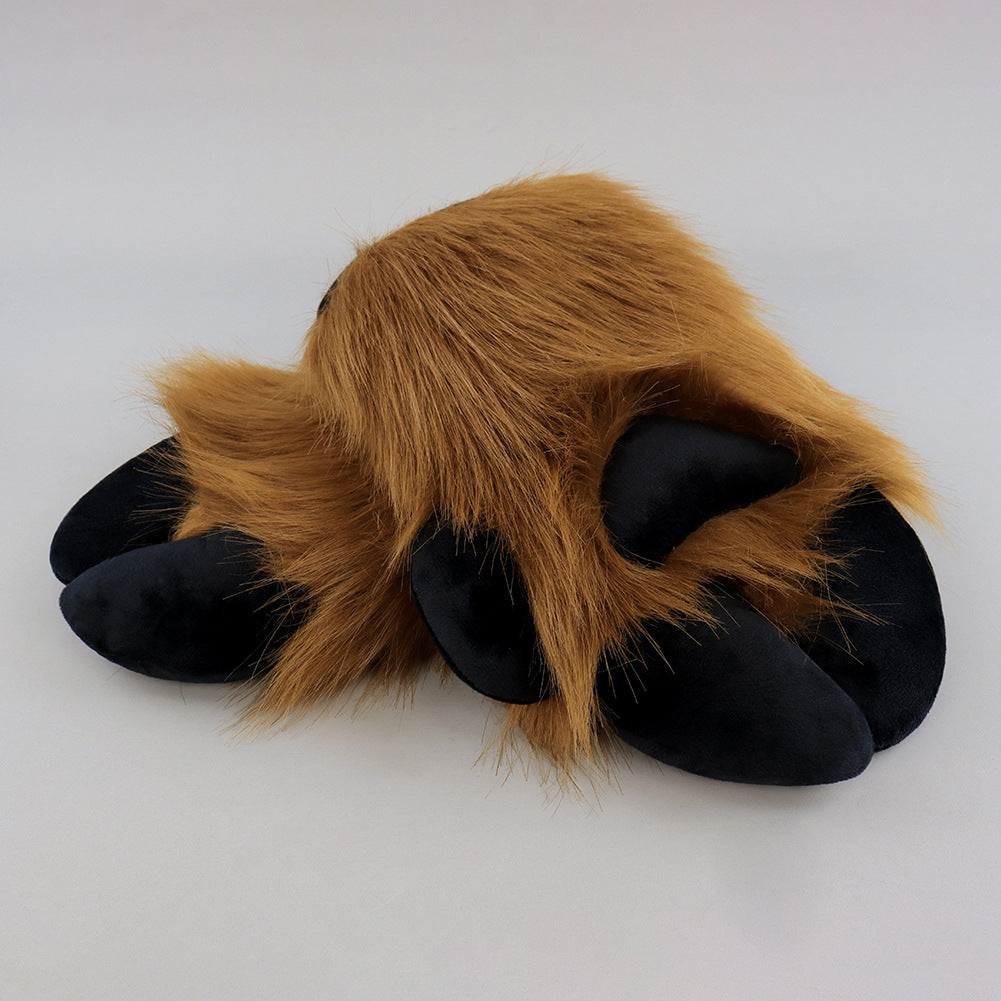 Monenjoy　ファースーツ 着ぐるみ　羊の着ぐるみ　ひつじ爪　手袋　アクセサリー　イベント　コスプレ衣装 もふもふ 動物 擬人観 獣人 GS1161 - Monenjoy