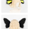 Monenjoy　胡蝶髪飾り　耳飾り　蝶のリボン　飾れる髪飾り　ふわふわ　アクセサリー　コスプレ道具　ハロウィン　GS1155 - Monenjoy