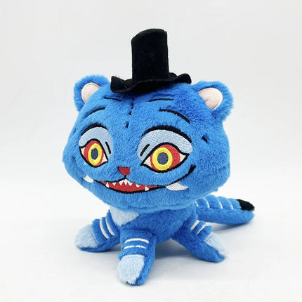 Monenjoy　映画『KPOPガールズ！デーモン・ハンターズ サジャ・ボーイズ　ぬいぐるみ　虎のドール　ブルー色　イベント　kpop demon hunters plush K-POP  アニメーション