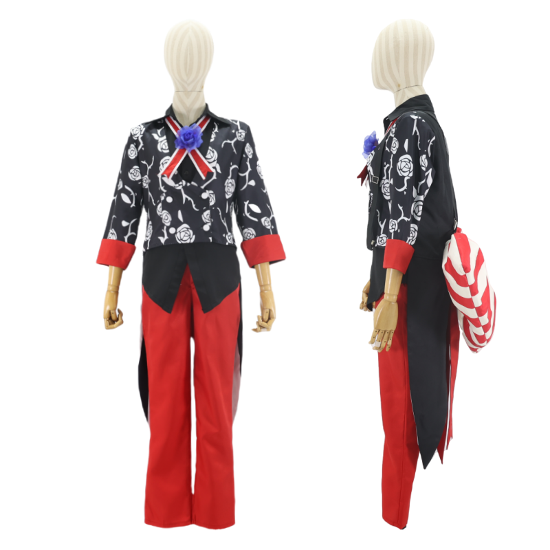 Monenjoy　悪魔執事と黒い猫　アモン・リード（Ammon Lead）　執事　あくねこ　コスプレ衣装　コスチューム　イベント　オーダーメイド　ハロウィン