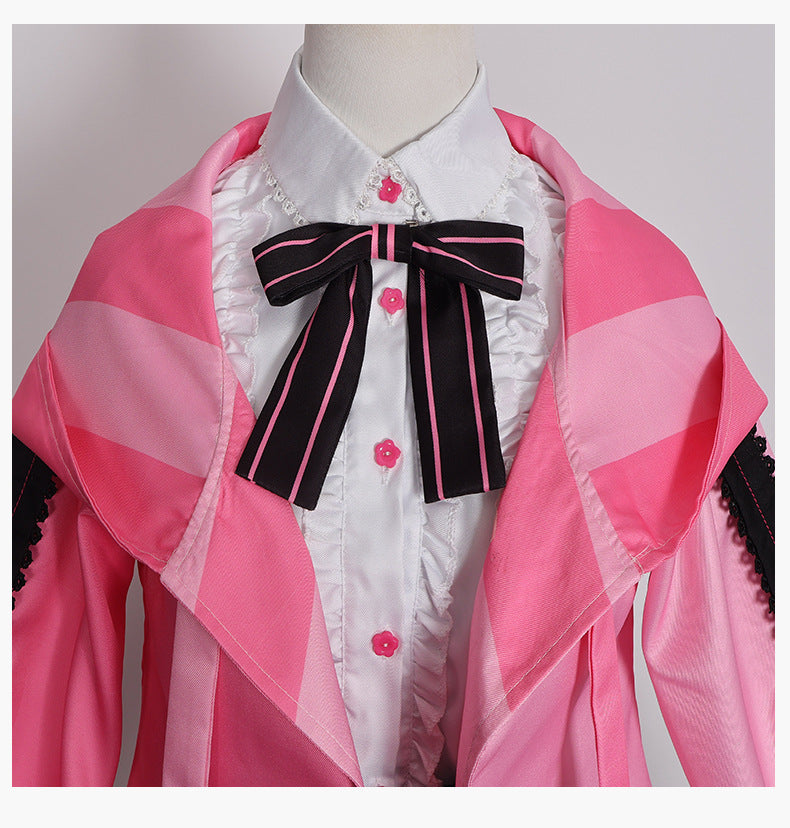 Monenjoy　桜ミク　コスプレ衣装　初音ミク　地雷系　可愛い　ワンピース　ドレス　コスチューム　SAKURA×SUBCULTURE 　学園祭