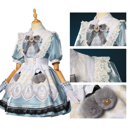 Monenjoy　インフィニティニキ　爽やかなお茶会　コスプレ衣装　洋服　ドレス　ワンピース　地雷系　GS1313 - Monenjoy