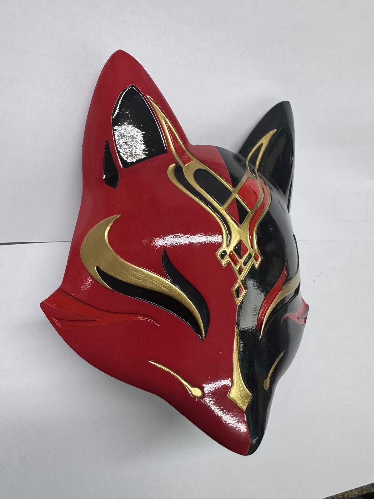 Monenjoy コスプレ道具 崩壊スターレイル 花火 マスク 樹脂 3Dプリント レプリカ 装備道具 撮影道具 おもちゃ 手遊び ハロウィン 撮影道具 ハロウィン イベント 学園祭 - Monenjoy