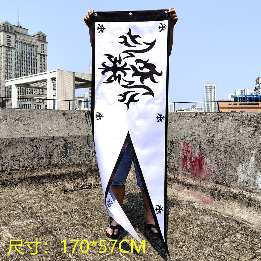 Monenjoy　Fate/Grand Flag　マスターライン Fate/stay night アルトリア・ペンドラゴン　旗面　旗幟（アーサー王） セイバー　アクセサリー　コスプレ道具　 - Monenjoy