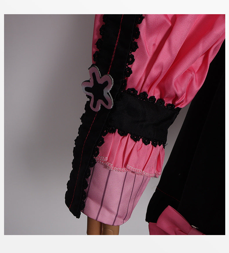 Monenjoy　桜ミク　コスプレ衣装　初音ミク　地雷系　可愛い　ワンピース　ドレス　コスチューム　SAKURA×SUBCULTURE 　学園祭