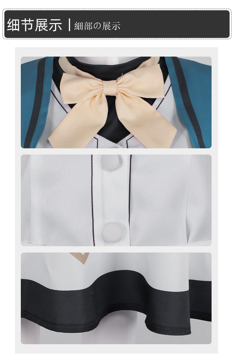 Monenjoy Silent Witch Monica Everett Cosplay Costume Magician Silent Witch The Secret of the Silent Witch One Piece 