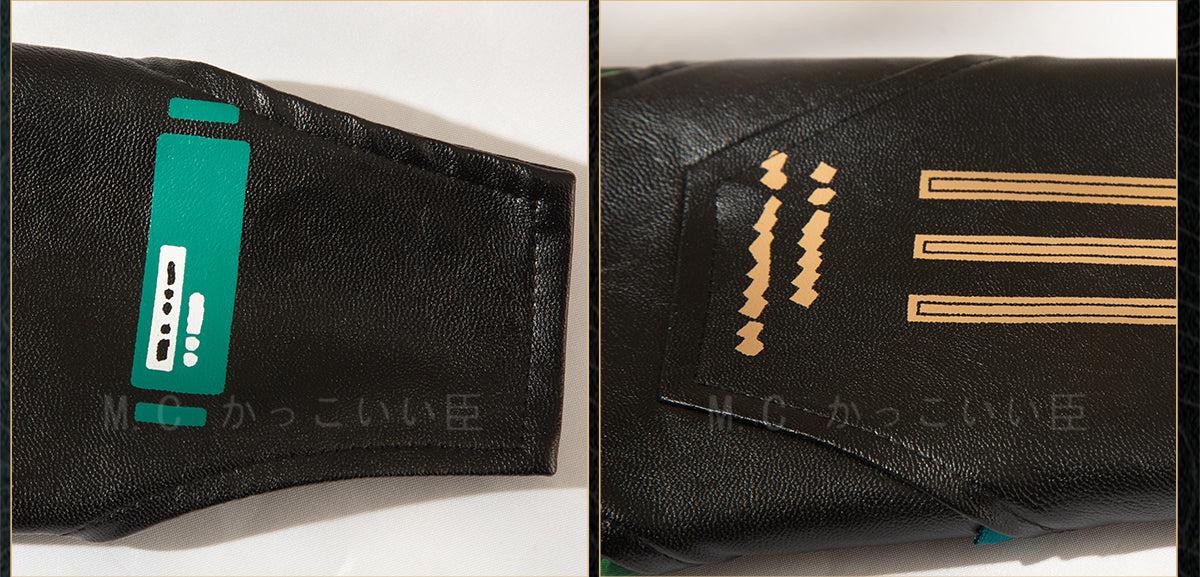 Monenjoy 鳴潮 コスプレ衣装　忌炎（きえん）コスチューム　イヤリング付　イベント　仮装　戦闘服　カッコイイ　 - Monenjoy