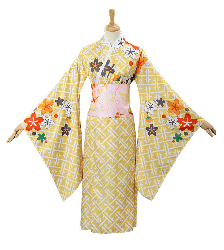 Monenjoy ぼっち・ざ・ろっく！　後藤 ひとり　伊地知 虹夏　山田 リョウ　喜多 郁代　コスプレ衣装　和服　大正和風　着物 大正ロマン　 - Monenjoy