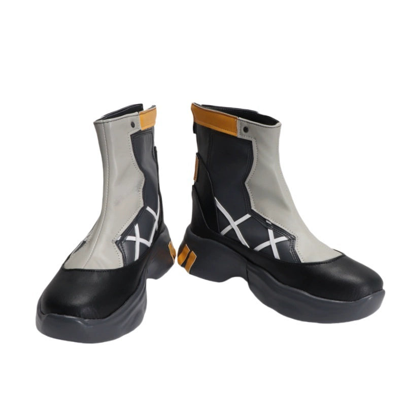 Monenjoy ゼンゼロ トリガー コスプレシューズ　ブーツ　オボルス小隊　ゼンレスゾーンゼロ　コスプレ道具GS1208 - Monenjoy