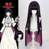 Monenjoy ロックは淑女の嗜みでして オト / 黒鉄 音羽　コスプレウィッグ　カツラ　約100cm　WIG001 - Monenjoy