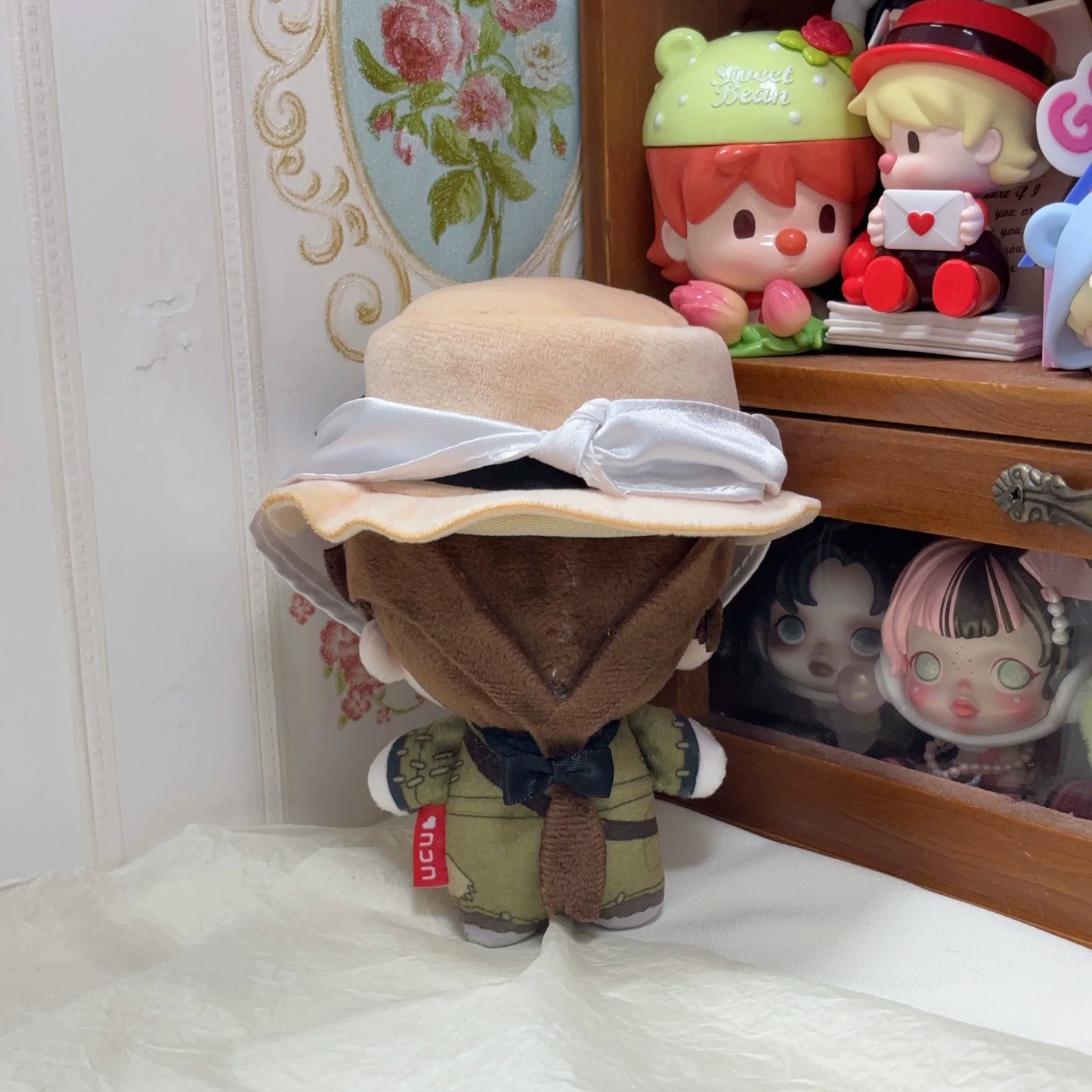 Monenjoy　第五人格　昆虫学者 10cm ぬいぐるみ　初期衣装　帽子交換　アイデンティティ5　綿人形 推し活 メリー・プリニウス　IdentityV　萌えグッズ　同人グッズ　プレゼント