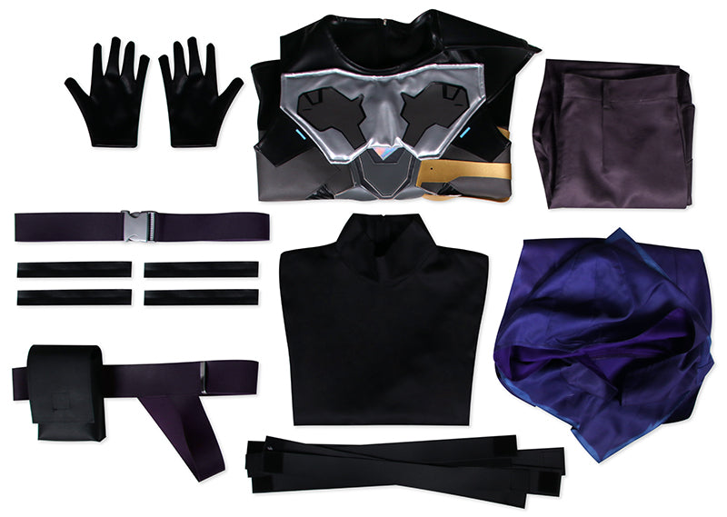 Monenjoy　ヴァロラント　オーメン　コスプレ衣装　Omen　コスチューム　cosplay　Valorant　イベント　仮装 - Monenjoy