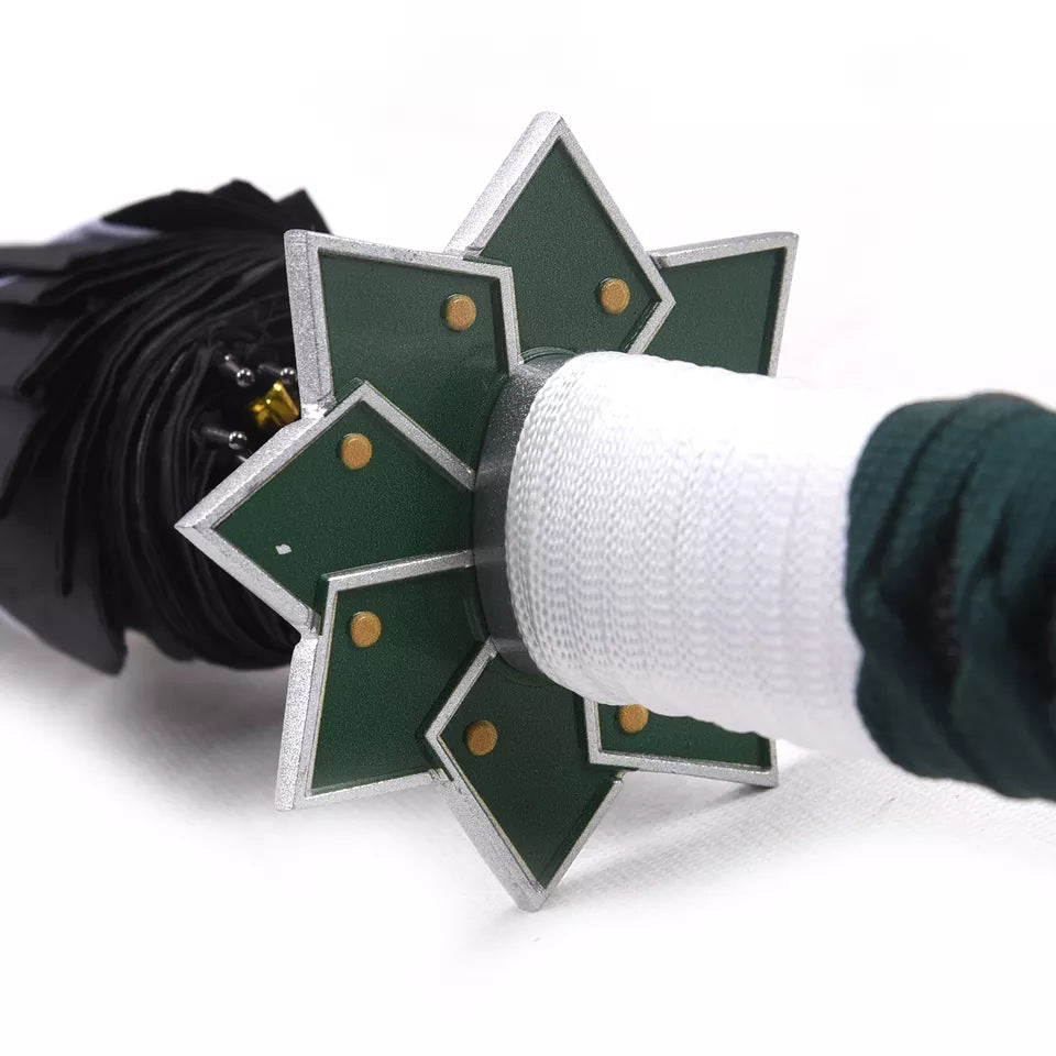 Monenjoy 鬼滅の刃 サムライ傘 無限城編　 炭治郎　我妻 善逸　冨岡 義勇　杏寿郎　胡蝶 しのぶ　無一郎　傘　長傘　100㎝　コスプレ道具　アクセサリー　