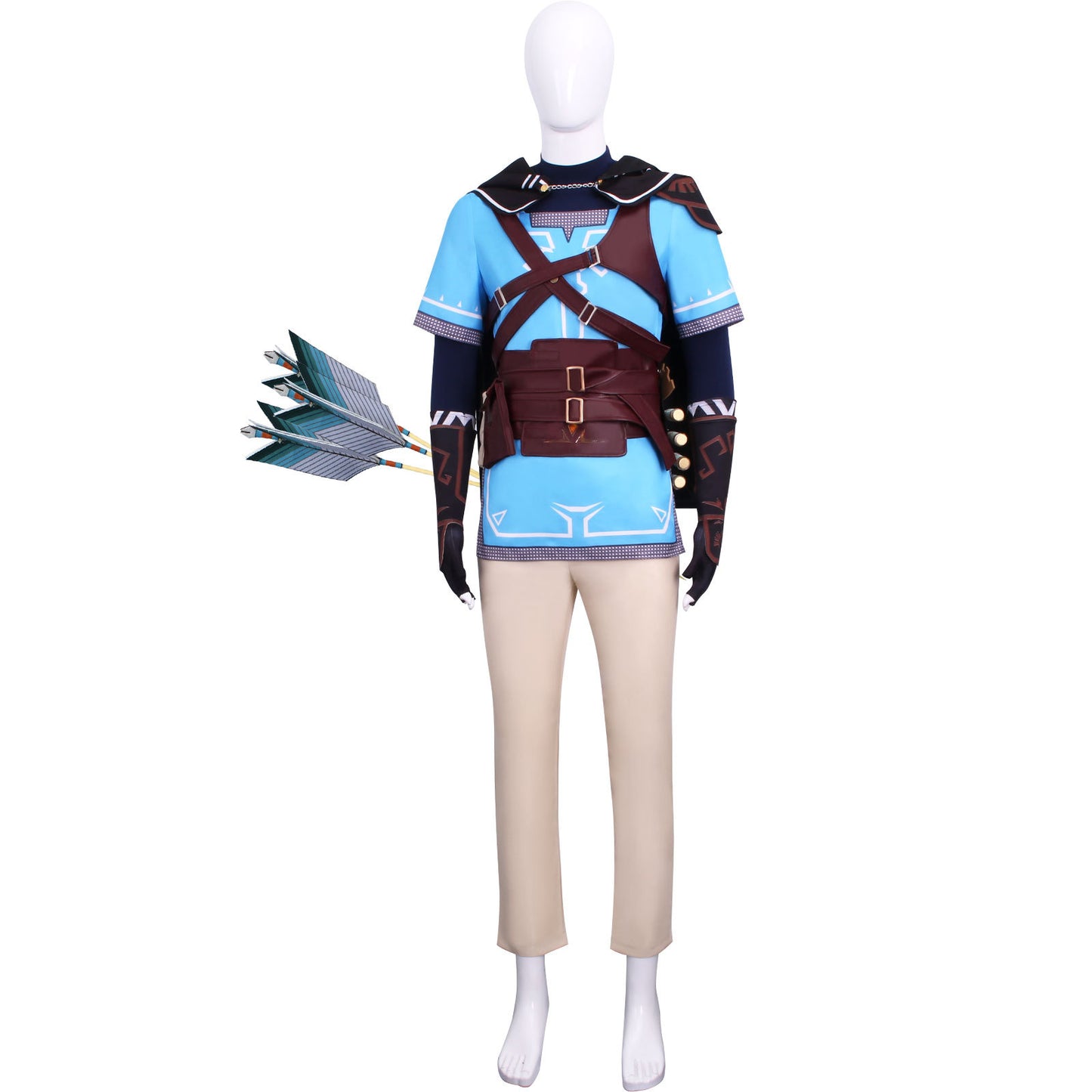 Monenjoy　ゼルダの伝説 リンク　link　英傑服　コスプレ衣装　ブレス オブ ザ ワイルド　イベントGS1152 - Monenjoy