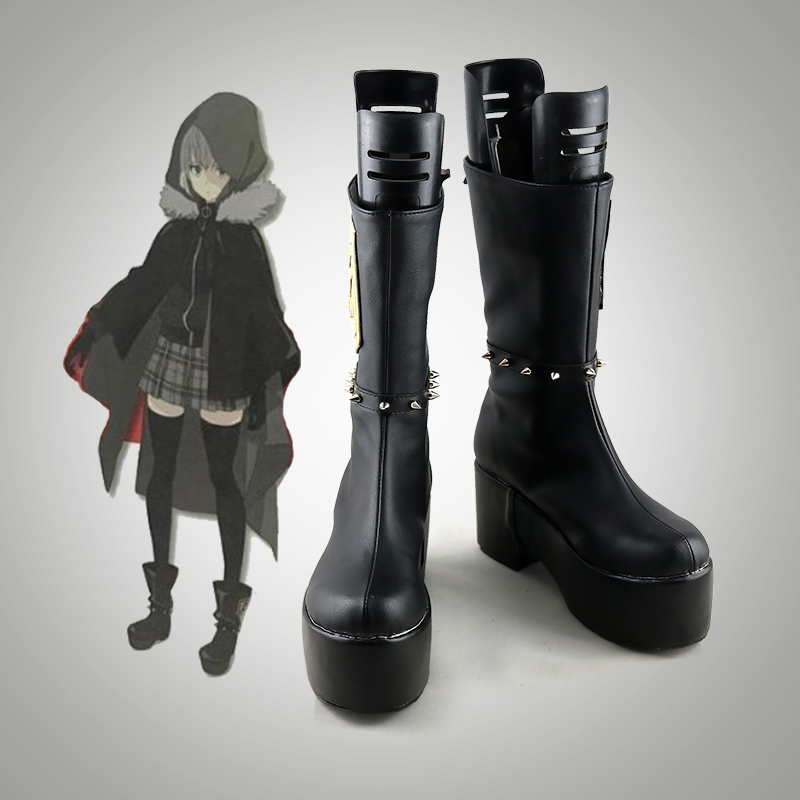 Monenjoy　 ロード・エルメロイII世の事件簿　グレイ　ブーツ　シューズ　コスプレ道具　ロングブーツ　fate　Fate/stay night 　Gray　コスチューム
