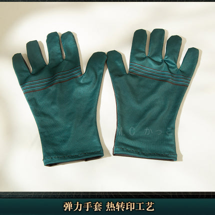Monenjoy 鳴潮 コスプレ衣装　忌炎（きえん）コスチューム　イヤリング付　イベント　仮装　戦闘服　カッコイイ　 - Monenjoy
