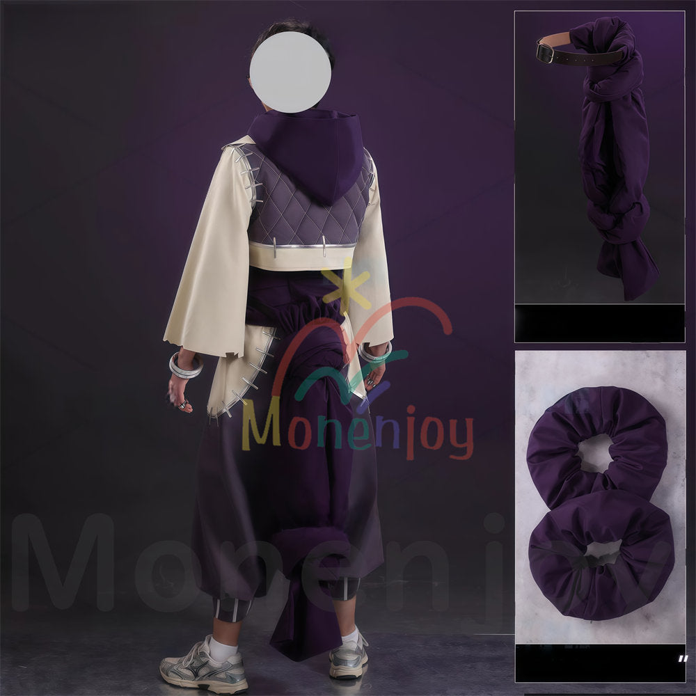 Monenjoy　ガチアクタ　ジャバー・ウォンガー コスプレ衣装　 Jabber Wongar　発光道具追加対応　イベント　舞台服　イベント　ハロウィン MONENJOY