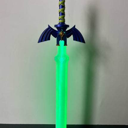 Monenjoy ゼルダの伝説 マスターソード ハイリアの盾 コスプレ道具　武器レプリカ　ABS刃、金属製刃　発光刃選択　工芸品　ティアーズオブザキングダム - Monenjoy