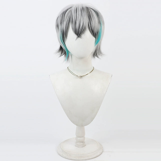 Monenjoy Devil Butler and the Black Cat Berrien Cliane Wig วิกผมคอสเพลย์ Butler/Akuneko เอฟเฟกต์กระชับสัดส่วน ทนความร้อน เรียบ ทรงหลายชั้น ระบายอากาศได้ดี เป็นธรรมชาติ 