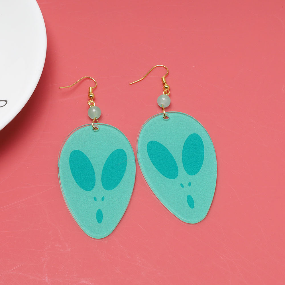 Monenjoy ダンダダン イヤリング　おもちゃ　綾瀬 桃 耳飾り　ピアス　あやせ もも アクセサリー　コスプレ道具 - Monenjoy