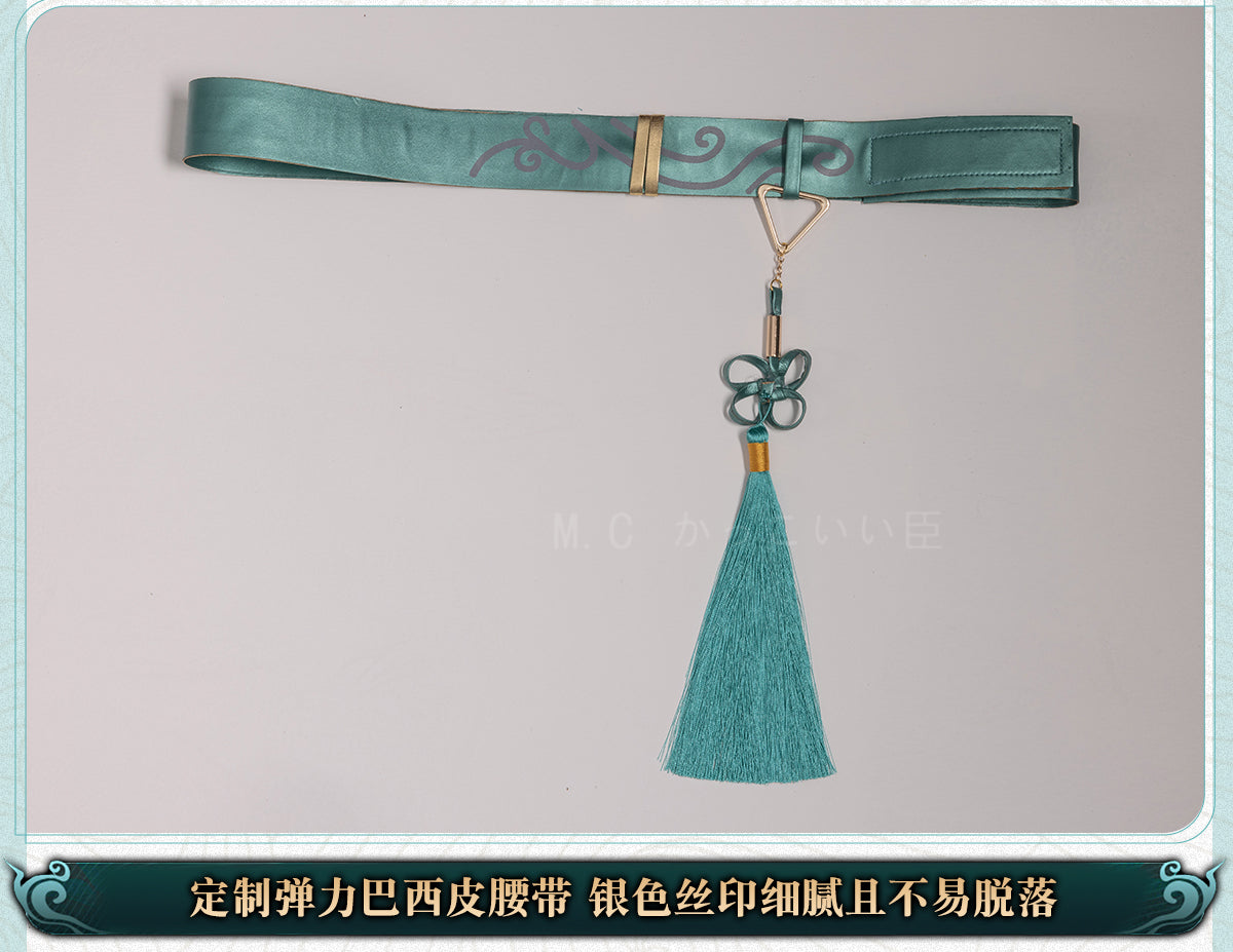 Monenjoy　鳴潮 (Wuthering Waves)　コスチューム　忌炎（きえん）　同人服　コラボIP限定版　イヤリング付　めいちょう　コスプレ衣装　イベント　仮装　ハロウィン　 - Monenjoy