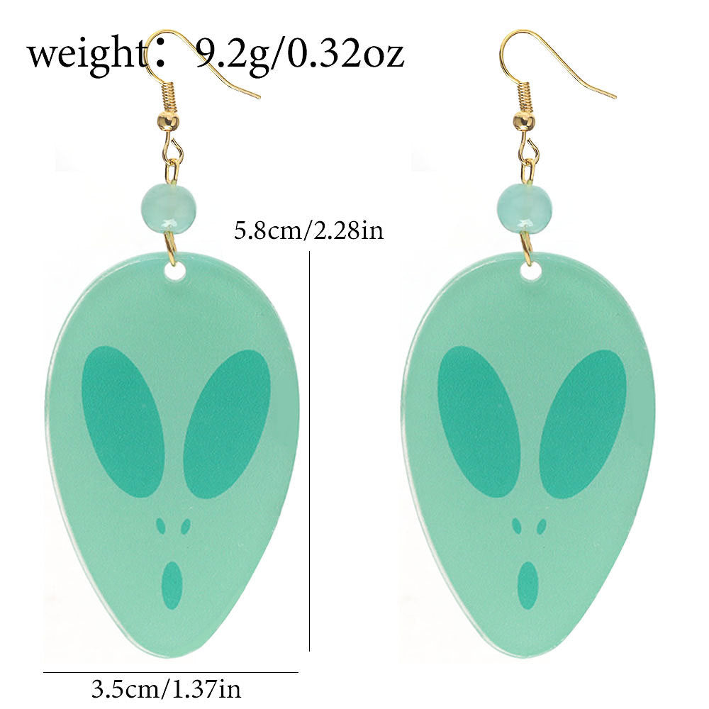 Monenjoy ダンダダン イヤリング　おもちゃ　綾瀬 桃 耳飾り　ピアス　あやせ もも アクセサリー　コスプレ道具 - Monenjoy