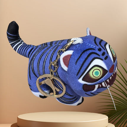Monenjoy　映画『KPOPガールズ！デーモン・ハンターズ サジャ・ボーイズ　ぬいぐるみ　虎のドール　ブルー色　イベント　kpop demon hunters plush K-POP  アニメーション