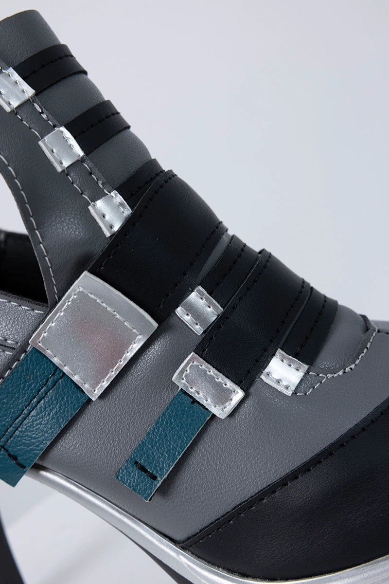 Monenjoy　ゼンレスゾーンゼロ 月城柳　コスプレ道具　シューズ　対ホロウ特別行動部第六課　靴　オーダーメイドGS1172 - Monenjoy